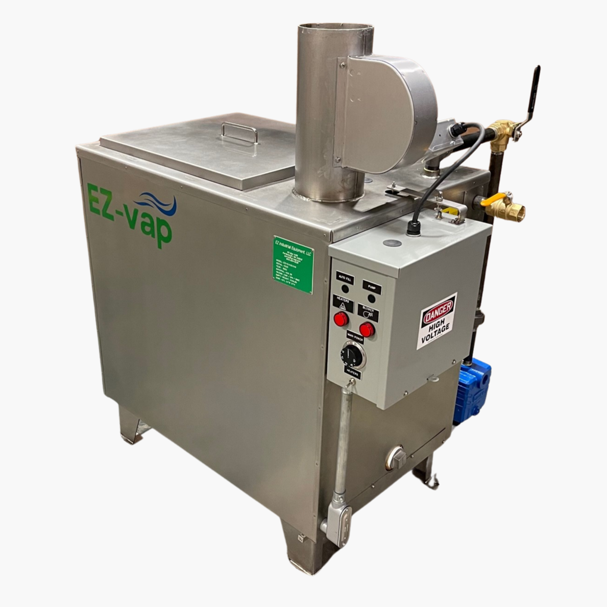 EZV-E4 | Electric Evaporator | Select MOC & Power Supply at Checkout EZ Industrial Equipment EZV-E4 | Electric Evaporator | Select MOC & Power Supply at Checkout EZ Industrial Equipment