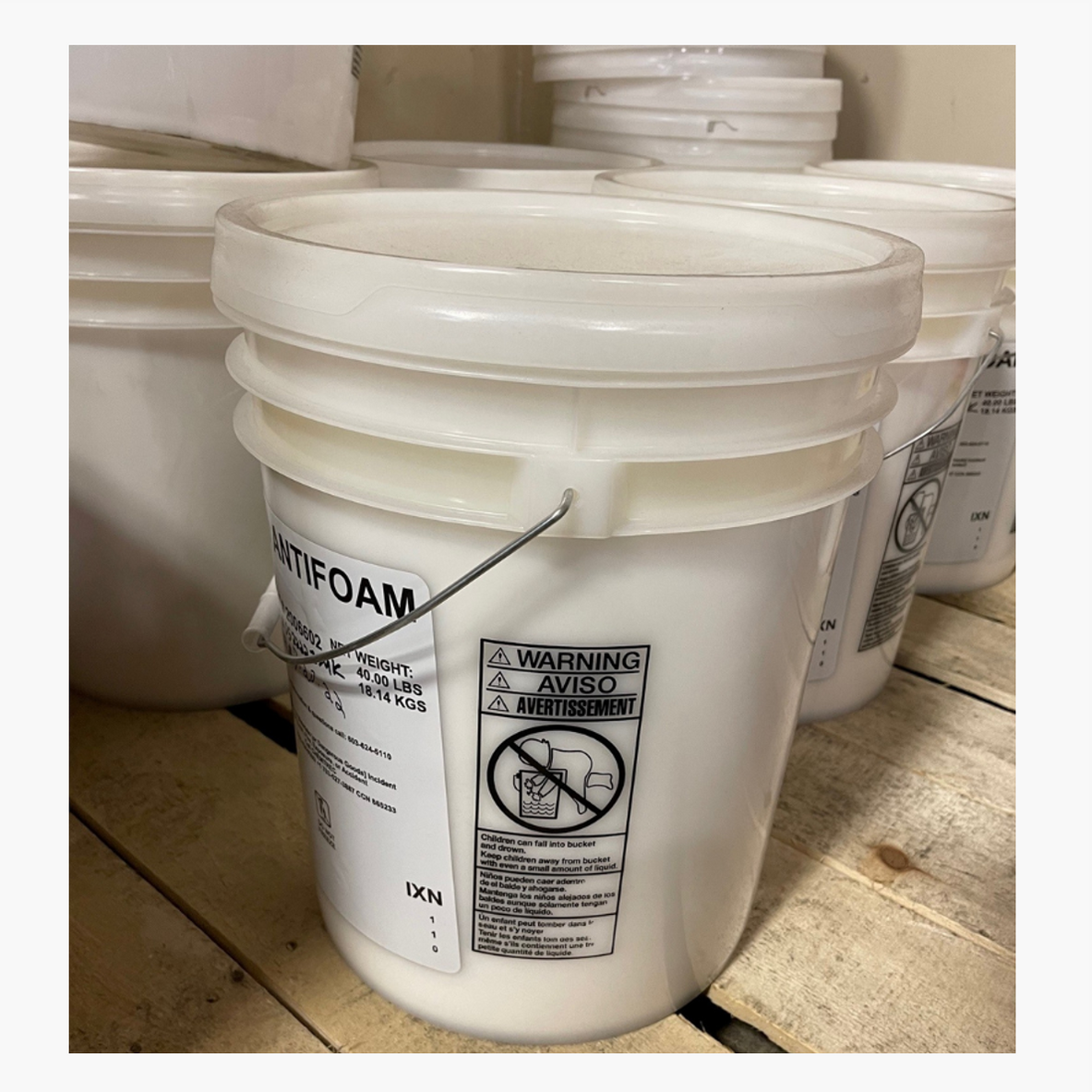 EZDF3000 Defoamer for wastewater evaporators 5 Gallon Pail 2014316